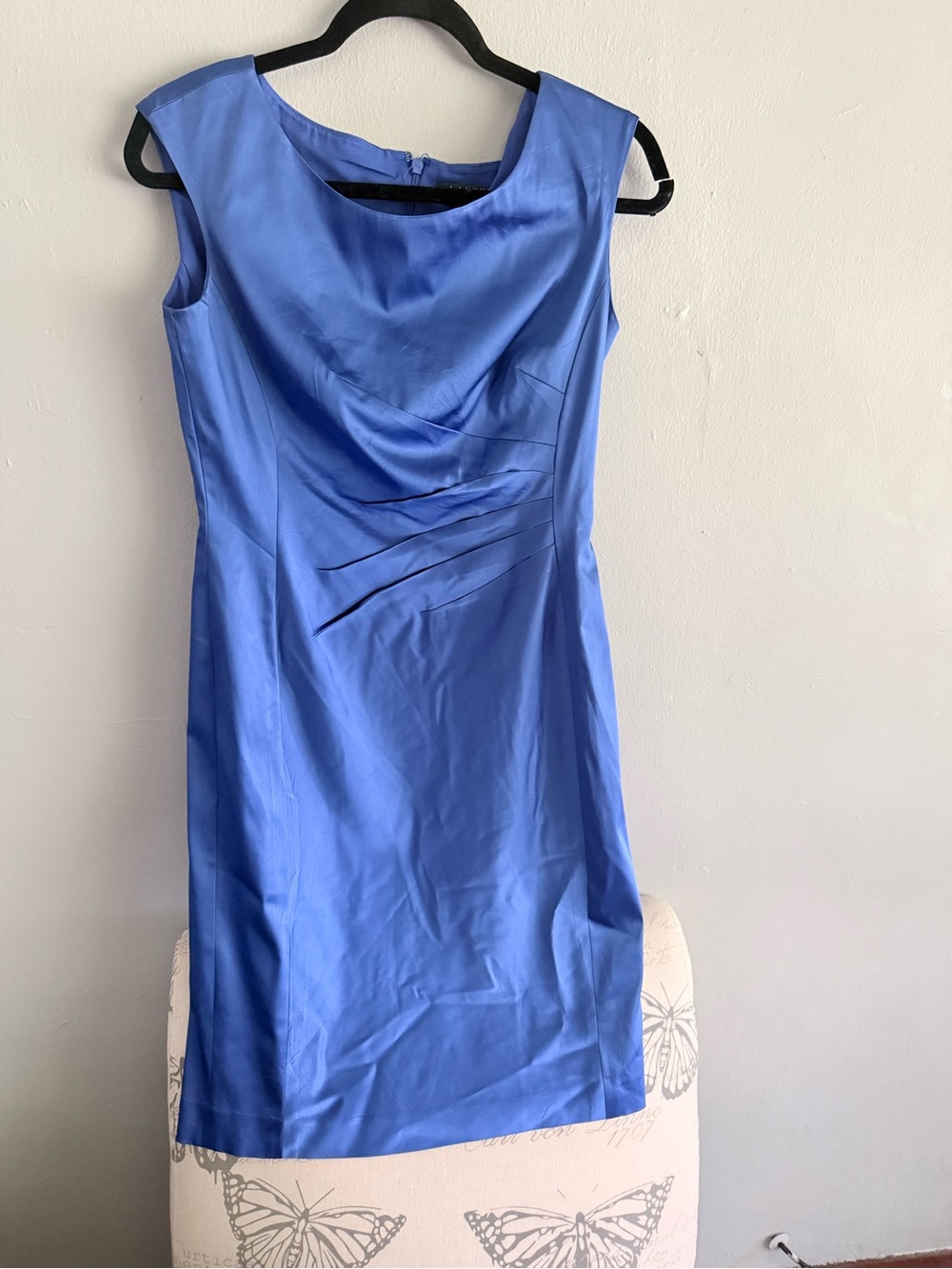 Ralph Lauren Periwinkle Blue Sleeveless Sheath Dress